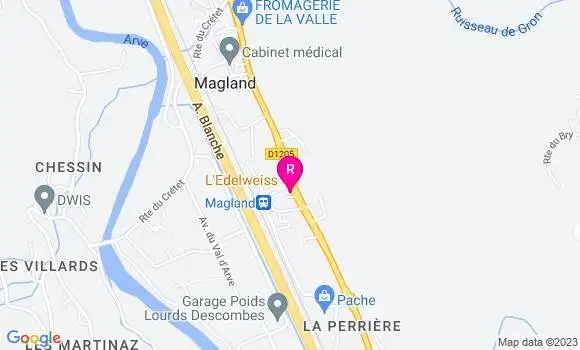 Localisation Restaurant  L