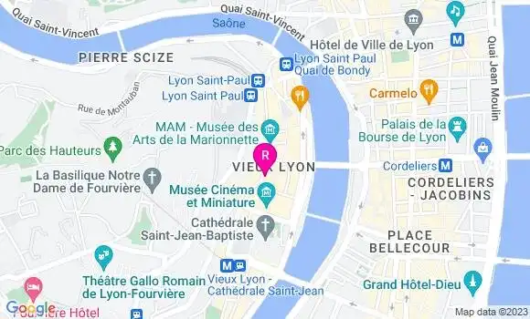 Localisation Restaurant  Chez Grand Mère