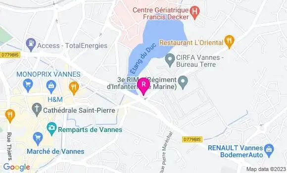 Localisation Restaurant  Le Homard Frites