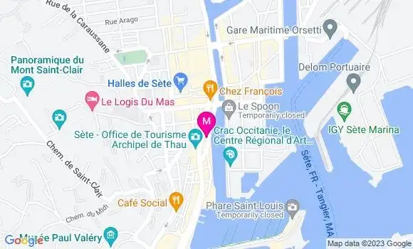 Localisation Restaurant  Le Marie Jean