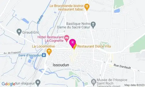 Localisation Brasserie de la Paix