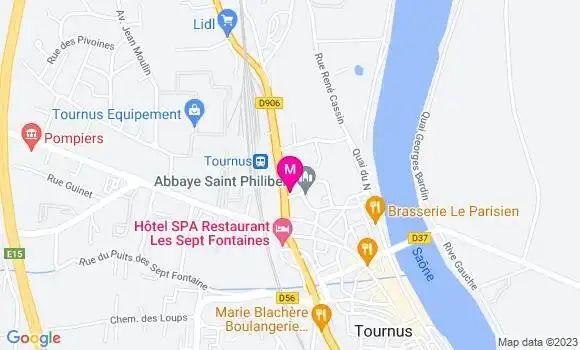 Localisation Restaurant  Le Bouchon Bourguignon