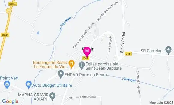 Localisation Restaurant Bar Le Theo