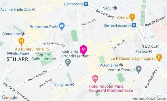 Localisation Restaurant Bar Le Valencay