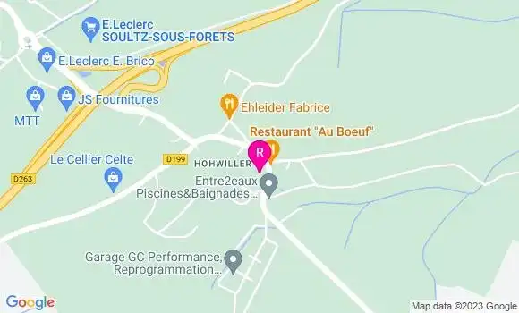 Localisation Restaurant  La Grange Fleurie