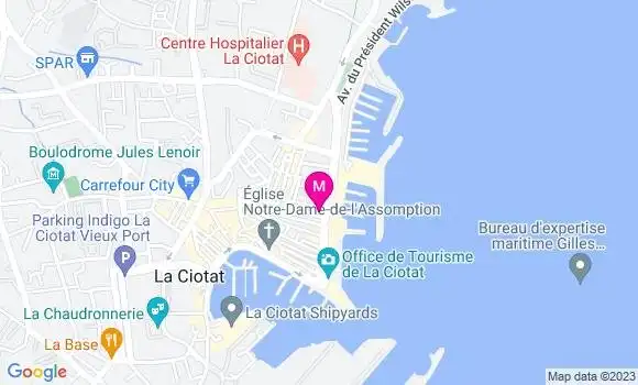 Localisation Restaurant  Le Golfe