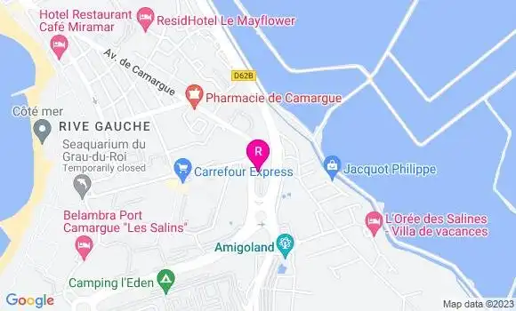 Localisation Restaurant  A M