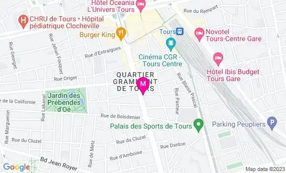 Localisation Restaurant  Le Pampre Fou