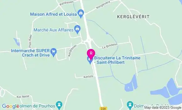 Localisation Restaurant  Ty Galette