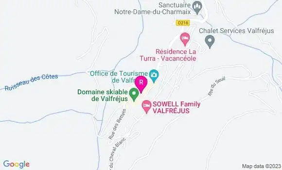Localisation Restaurant  La P