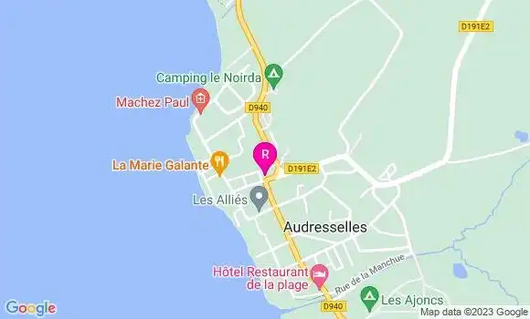 Localisation Restaurant  Le Loup de Mer