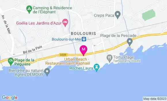 Localisation Restaurant  L