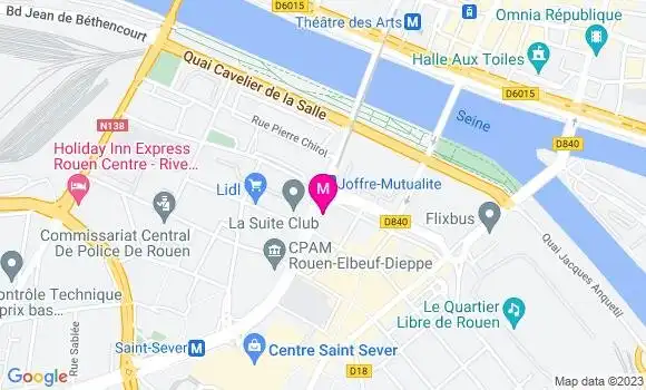 Localisation Restaurant  Les 2 Frères