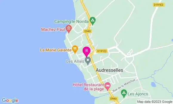 Localisation Restaurant  De Cap en Cap