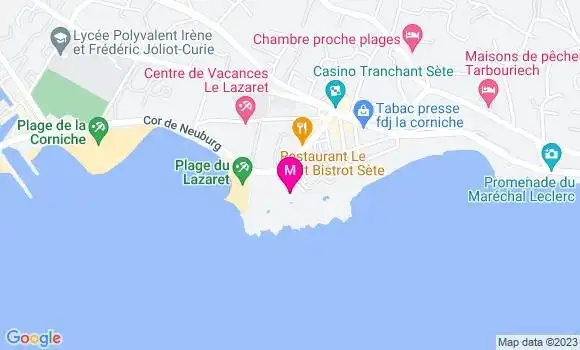 Localisation Pizzeria Piz