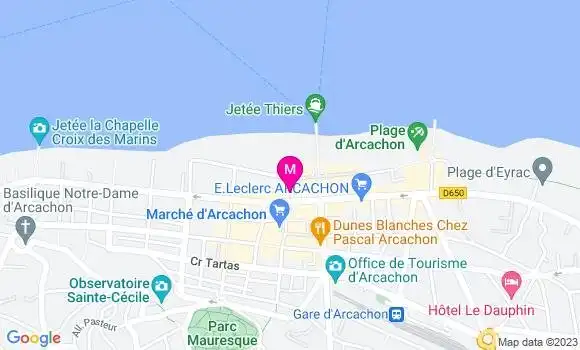 Localisation Brasserie des Marquises