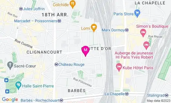 Localisation Restaurant Africain Chez Ma Coco