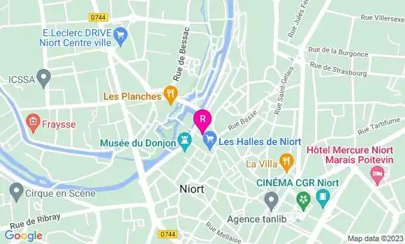 Localisation Restaurant  L