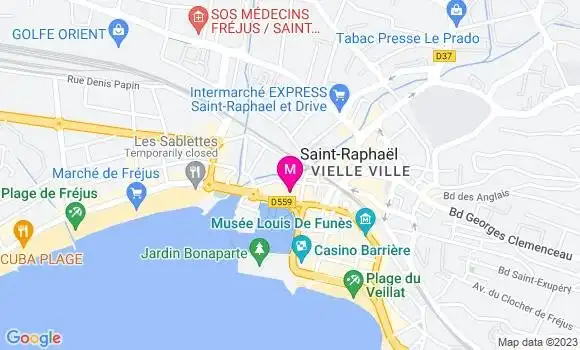 Localisation Restaurant  L