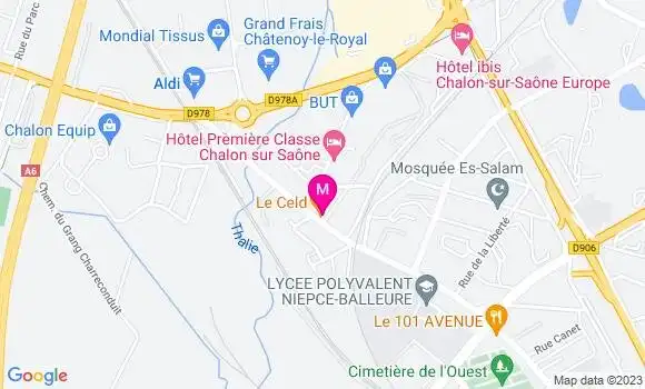 Localisation Restaurant  Le Resto