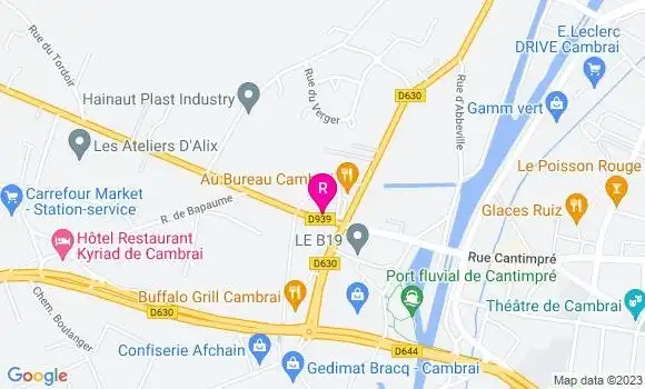 Localisation Restaurant  O Goût du Jour