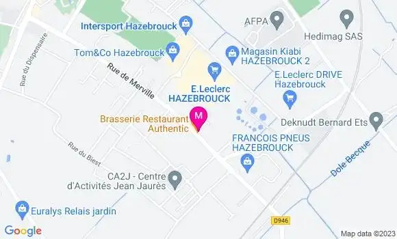 Localisation Brasserie L