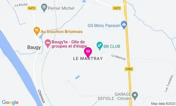 Localisation Restaurant  B Bresto