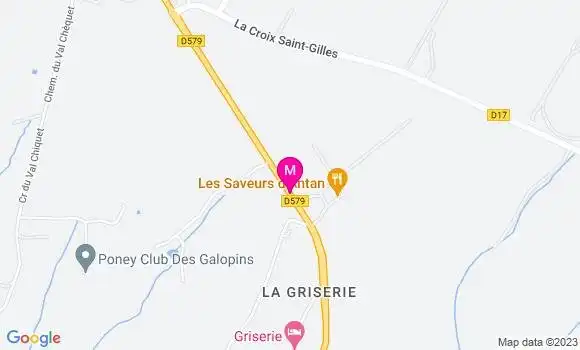 Localisation Restaurant  Les Saveurs d