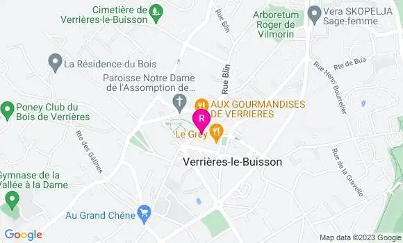 Localisation Restaurant  Chez Tonio