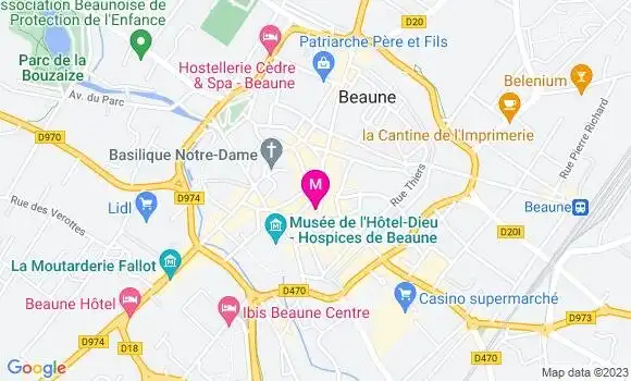 Localisation Restaurant  Chez Louis