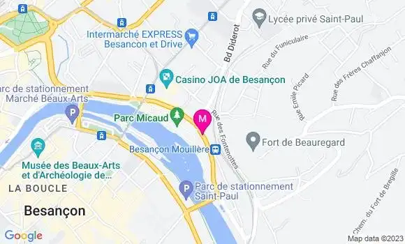 Localisation Restaurant  Le Chaland