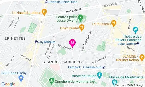 Localisation Restaurant  Le Brio