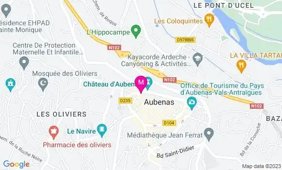 Localisation Restaurant  Le Gecko