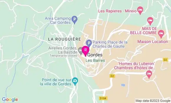 Localisation Restaurant  L