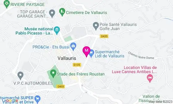 Localisation Restaurant  La Casuccia