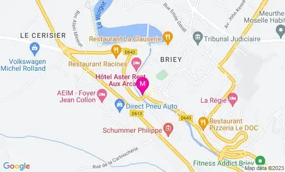 Localisation Pizzeria Pizza Plus