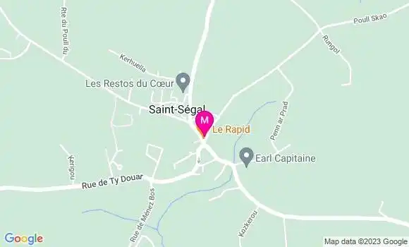 Localisation Restaurant  Le Rapid