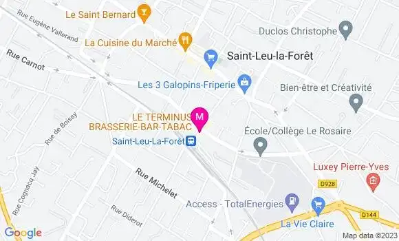 Localisation Brasserie Le Terminus