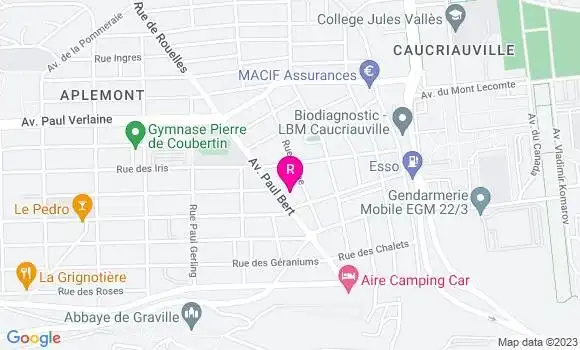 Localisation Restaurant Bar Le Balto