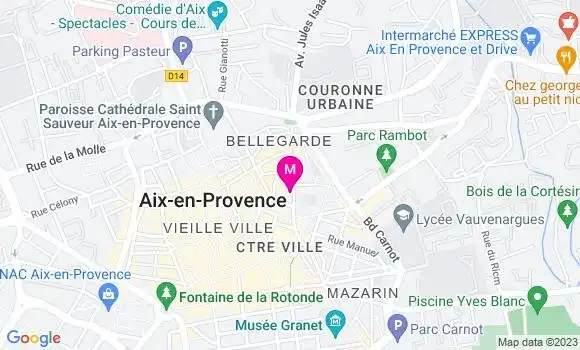 Localisation Restaurant  Le Jardin d
