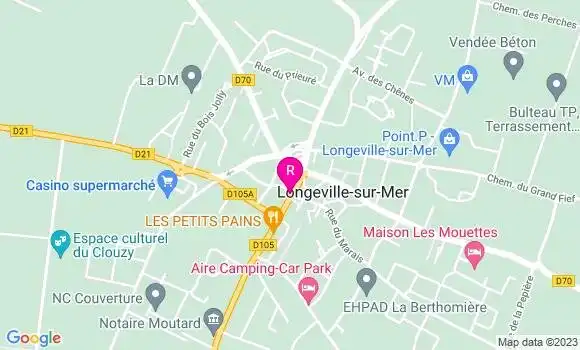 Localisation Crêperie La Maisonnée et Satori Pop