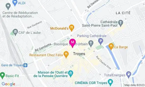 Localisation Bistrot de l