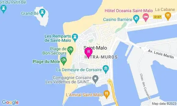 Localisation Restaurant  Le Passenger