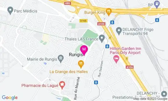 Localisation Restaurant  L
