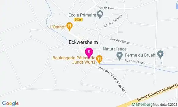 Localisation Restaurant  Chez Georgette