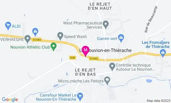 Localisation Restaurant Hôtel La Paix
