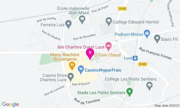 Localisation Restaurant  L