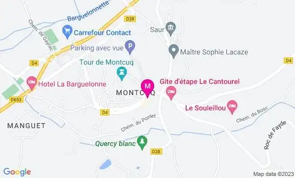 Localisation Restaurant  Café de France