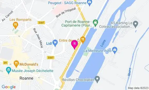 Localisation Restaurant  L