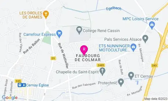 Localisation Restaurant  Le Nilayda